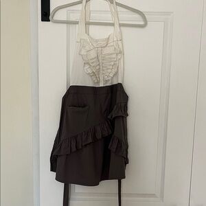 Anthropologie Halter Apron